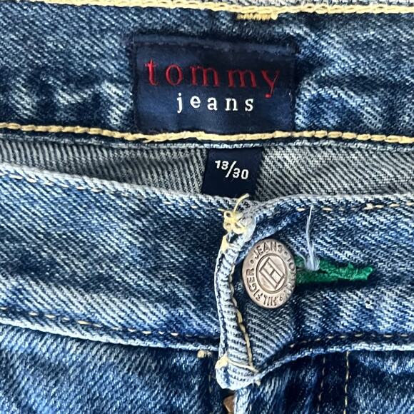 Vintage Y2K Tommy Hilfiger Jeans Women’s Size 13/30 High Waist Straight Leg - Picture 5 of 5